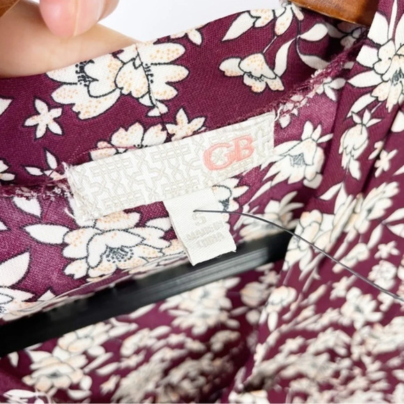 Gianni Bini Floral Boho Bell Sleeve Tunic Dress Size Small - Picture 7 of 7